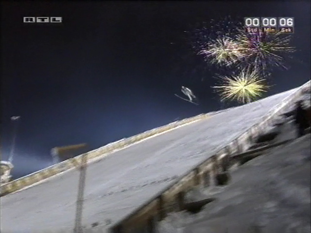 Dieter Thoma szybuje w 2000 rok (RTL)